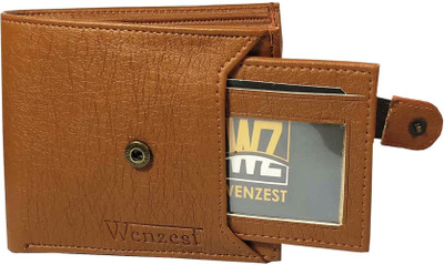 

Wenzest Boys Tan Artificial Leather Wallet(6 Card Slots)