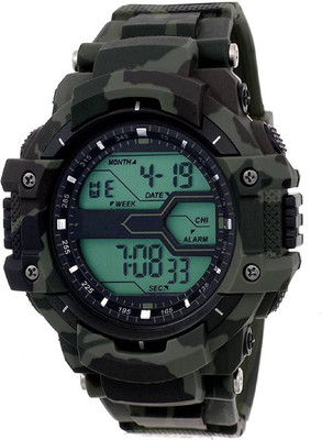

REKON Digital Green Dial Boy's Watch - For Men