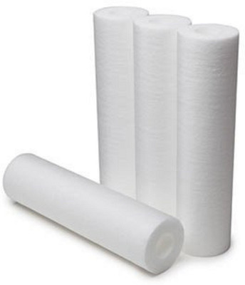 

Morning Star Technology PP Spun sediment candle filter 10 INCH for All Kind of RO UV Water Purifiers 10"INCH 5 Micron cartridge / filter / candle (Set of 4 Pcs) String Filter Cartridge(5 Micron, Pack of 4)