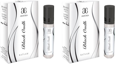 

Aro chem Black Oudh Roll On Concentrated Perfume Oil (Pack Of 2) Floral Attar(Oud (agarwood))