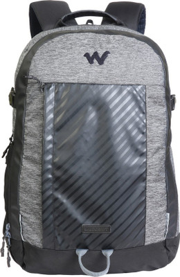 

Wildcraft Acer 30 L Laptop Backpack(Grey), Black_mel