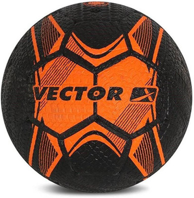 

Vector X Street Soccer Football - Size: (Pack of 1, Black, Orange