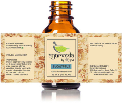 

Ayurveda By Kisna Eucalyptus Essential oil(15 ml)