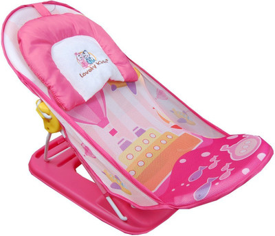 pink baby bath chair