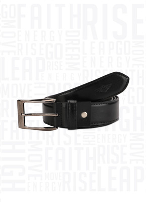 

Metronaut Men Black Artificial Leather Belt