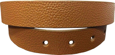

WalletLee Men & Women Formal Tan Genuine Leather Belt