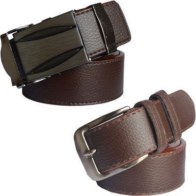 

LOOPA Men Formal Brown Synthetic Belt