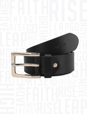 

Metronaut Men Black Genuine Leather Belt