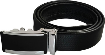 

Ammvi Creations Men Black Genuine Leather Belt