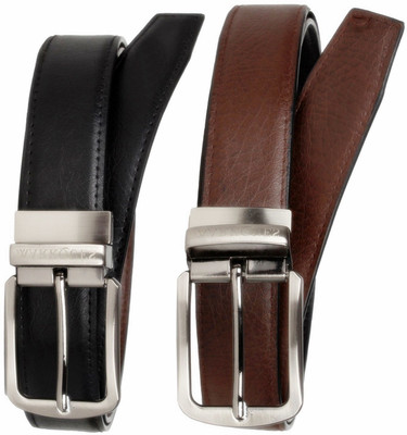 

LAER Men Casual Multicolor Genuine Leather Belt, Multicolour