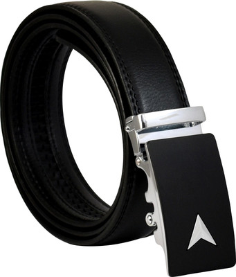

Ammvi Creations Men Black Genuine Leather Belt