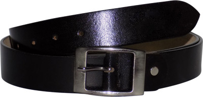

Forty Hands Men Casual Black Genuine Leather Belt