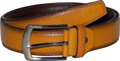 

Forty Hands Men Casual Brown Genuine Leather Belt