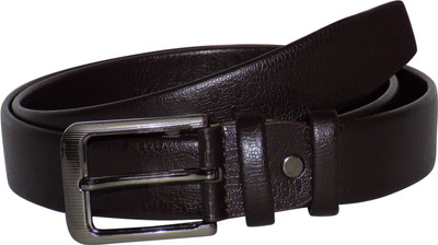 

Forty Hands Men Casual Brown Genuine Leather Belt