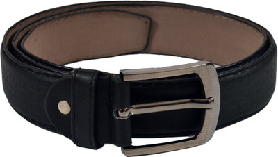 

Crux & Hunter Men Black Artificial Leather Belt