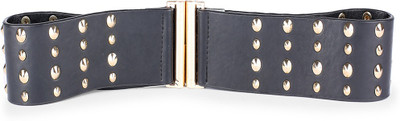 

Van Heusen Women Black Synthetic Belt, Van Heusen Women Party Black Synthetic Belt