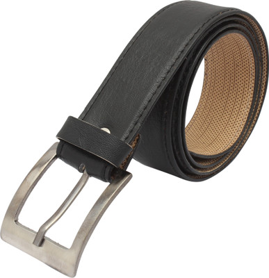 

LDHSATI Men Formal Black Artificial Leather Belt