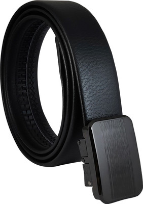 

Ammvi Creations Men Black Genuine Leather Belt