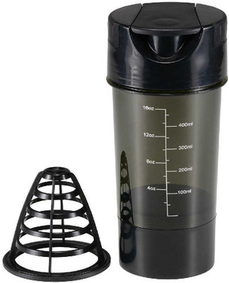 

Ambika's Cyclone Gym Shaker(Black color-pack of 1) 500 ml Shaker(Pack of 01, Black)