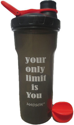 

Madson Sports & Gym 700 ml Sipper(Pack of 1, Red, Black)