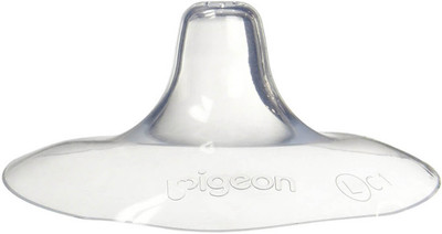 

Pigeon Natural Fit Nipple Shield Large - 13 MM (2 Pc.) Breast Nipple Shield(Reusable)