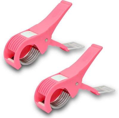 

Jen Super Combo 2pcs Vegetable Cutter Vegetable & Fruit Chopper(2 pcs Vegetable Cutter), Pink