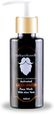 

UrbanMooch Activated Charcoal Face Wash for Anti-Aging, Oil Control & Skin Brightening Face Wash(100 ml)
