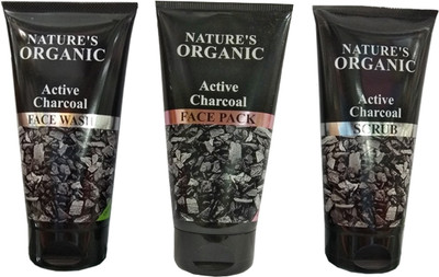 

Nature's face wash, face pack & scrub(Set of 3)