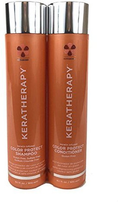 

KERATHERAPY Color Protect Shampoo And Conditioner 10.1 Ounce Duo(298.69 ml)