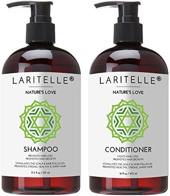 

Laritelle Organic Shampoo 17 Oz + Conditioner(473.18 ml)