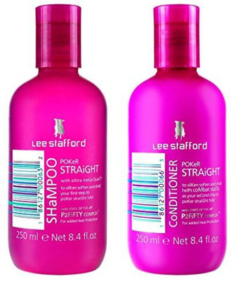

Lee Stafford Poker Straight Shampoo & Conditioner Duo 2 X 250Ml(250 ml)
