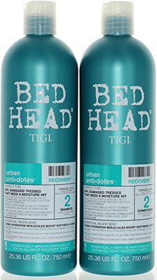 

TIGI Cosmetics Bed Head Urban Anti-Dote Recovery Shampoo & Conditioner Duo Damage Level 2 25.36Oz(749.98 ml)