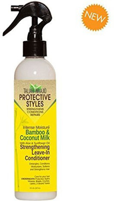 

Taliah Waajid Protective Styles Bamboo And Coconut Milk Leave-In Conditioner 8 Oz - Detangles Conditiones & Moisturizes - Penetrates Strands To Soften & Strengthen(236.59 ml)