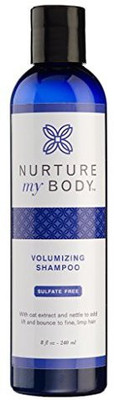 

Nurture My Body All-Natural Volumizing Shampoo 8 Fl Oz. - Certified Organic Ingredients(236.59 ml)