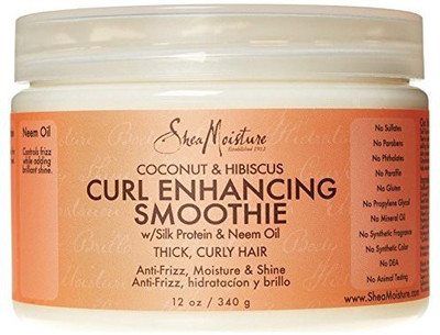 Shea Moisture Coconut And Hibiscus Curl Enhancing Smoothie 12 Oz.(354.88 ml)