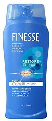 

Finesse Restore + Strengthen Normal Conditioner Formerly Texture Enhancing - 24Oz - 6-Pack-- Enhance HairS Shine & Manageability(709.76 ml)