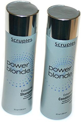 

Scruples Power Blonde Enhancing Shampoo And Conditioner Set 8.5 Fl Oz Each(251.38 ml)
