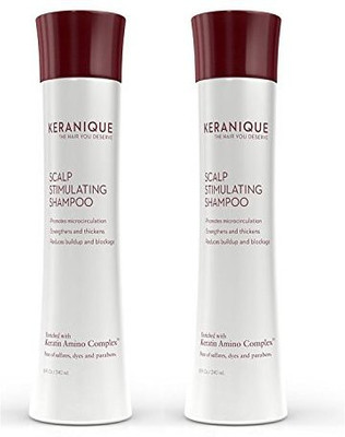 

Keranique Scalp Stimulating Shampoo 8 Fl. Oz. 2 Pack(236.59 ml)
