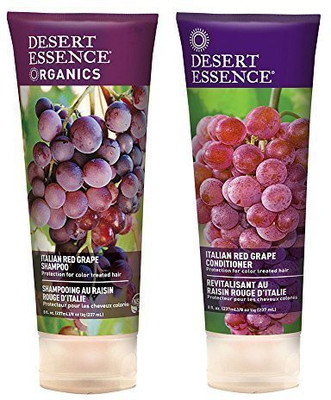 

Desert Essence Organics Italian Red Grape Shampoo & Conditioner Bundle - 8 Fl Oz Ea(236.59 ml)