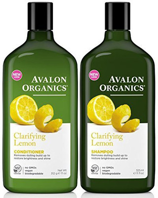 

Avalon Organics Clarifying Lemon Duo Set Shampoo + Conditioner 11 Ounce 1 Each(325.31 ml)