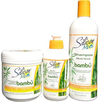 

Silicon Mix Bambu Nutritive Hair Combo Set Ii By Avanti(473.18 ml)