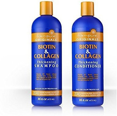 

Renpure Biotin And Collagen Thickening Shampoo & Conditioner Set 16 Ounce Ea.(473.18 ml)