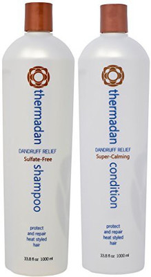 

Thermafuse Shampoo & Conditioner Duo 33.8 Oz Fda Approved Anti Dandruff Treatment Is Sulfate-Free(999.59 ml)