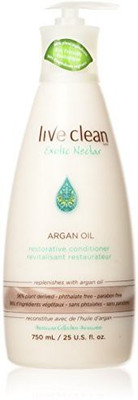 

Live Clean Argan Oil Conditioner 750-Milliliter(750 ml)