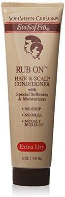 

Softsheen Carson Sta-Sof-Fro Rub On Hair & Scalp Conditioner Extra Dry 5 Oz(147.87 ml)