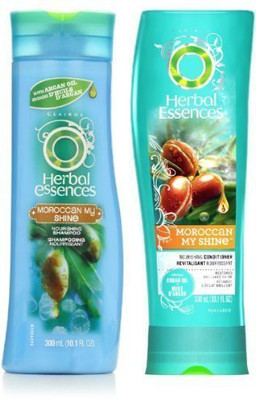 

Herbal Essences Moroccan My Shine Nourishing Shampoo & Conditioner Set 10.1 Fl Oz Ea(298.69 ml)