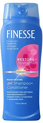 

Finesse Restore + Strengthen Moisturizing 2In1 Shampoo + Conditioner - 13Oz - 6-Pack - Moisturize & Repair Dry Or Damaged Hair(384.46 ml)