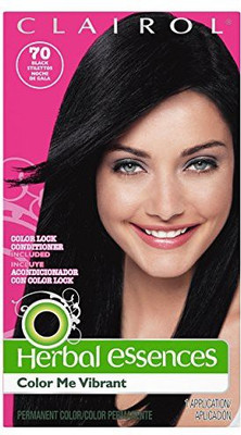 

Herbal Essences Color Me Vibrant Permanent Hair Color 070 Black Stilettos 1 Kit Packaging May Vary(236 ml)