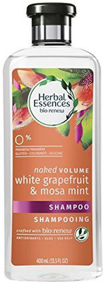 

Herbal Essences Biorenew White Grapefruit & Mosa Mint Naked Volume Shampoo 13.5 Fl Oz(399.24 ml)