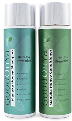 

GoodOnYa Hair Loss Prevention Shampoo And Conditioner Set With Manuka Honey 8 Oz Bottles By Hair Products(236.59 ml)